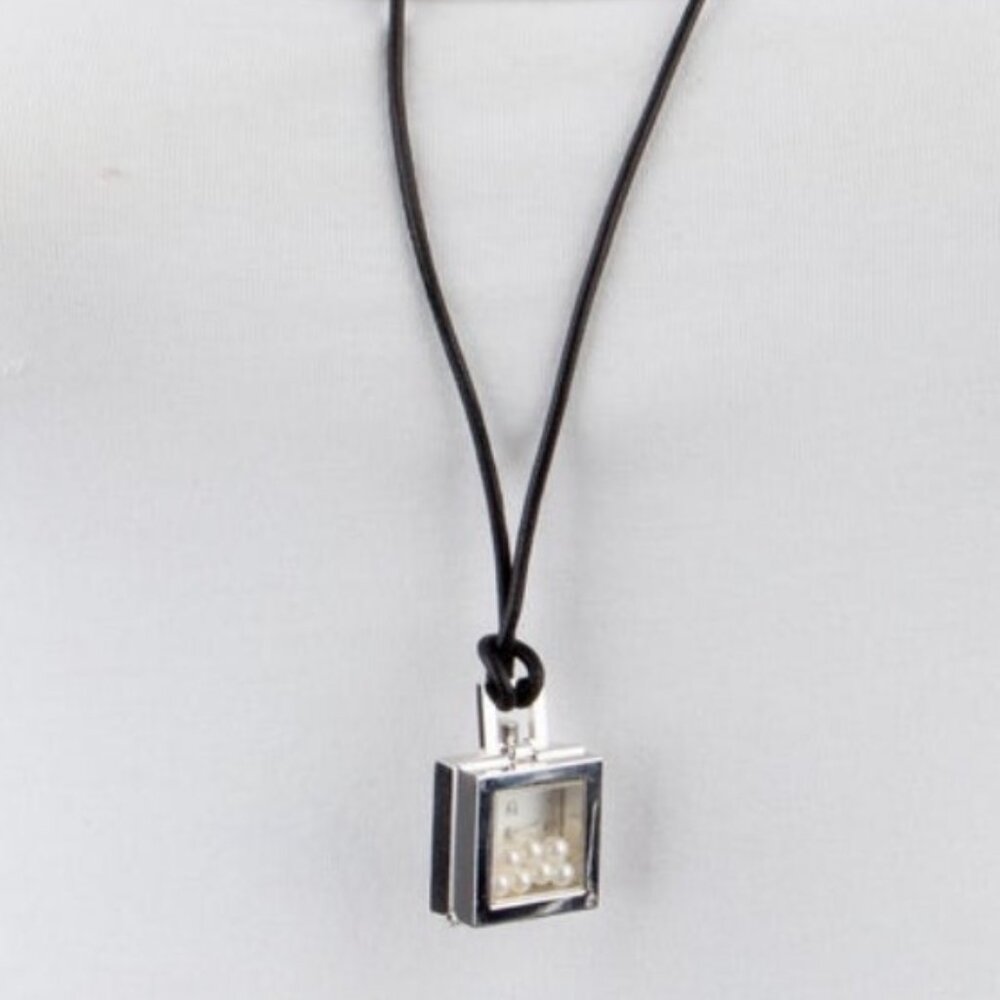 MIKIMOTO PEARLPENDANT NECKLACE WATCH - Picture 7 of 9